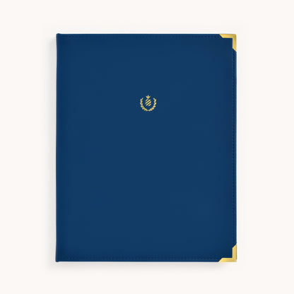 Folio, Navy Leatherette