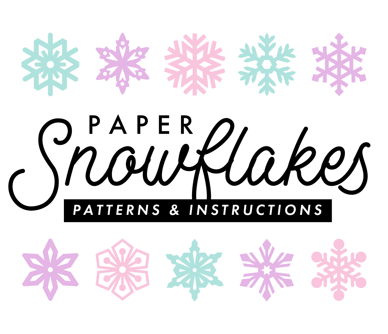 DIY Paper Snowflake Patterns