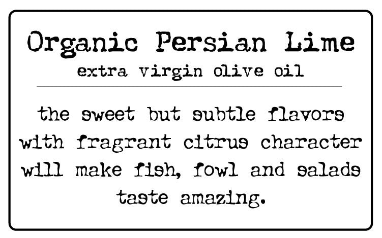 Persian Lime Extra Virgin Olive Oil