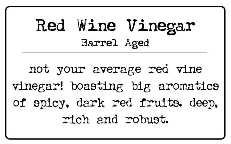 Barrel-aged Red Wine Vinegar