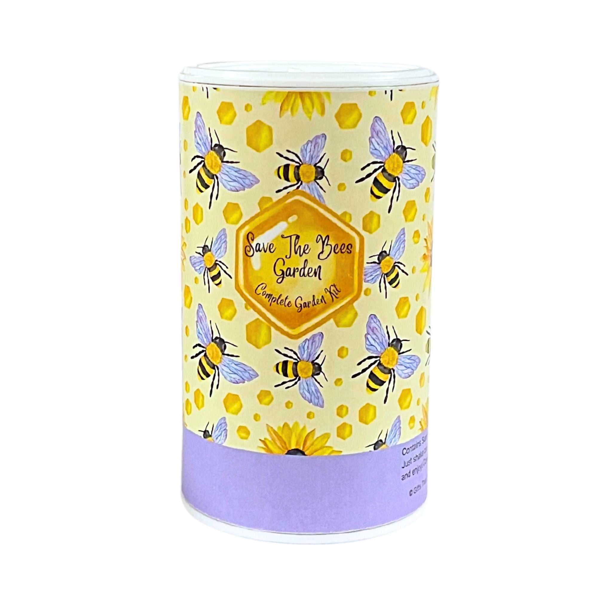 Save The Bees Garden Shaker Can