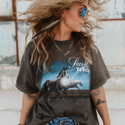 Sacred Rebel Vintage Gas Station Tee