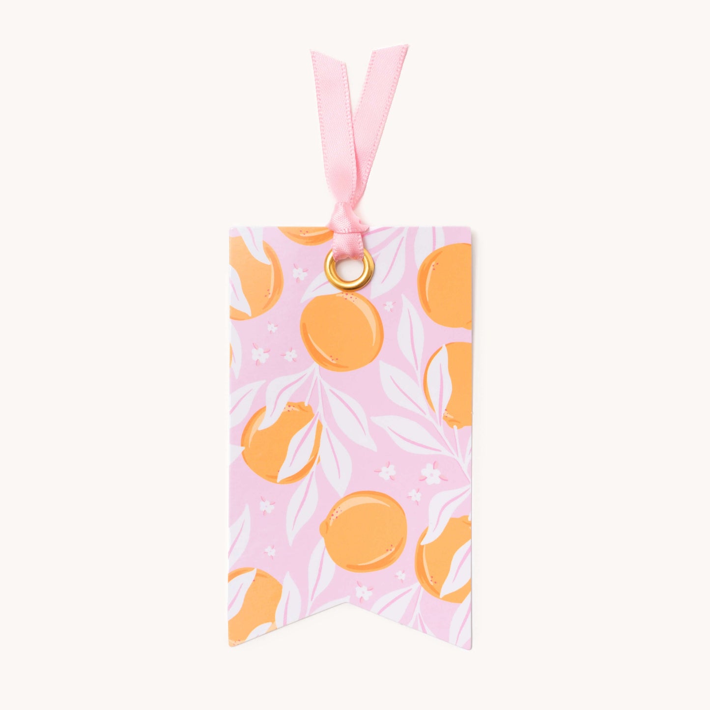 Gift Tag Set, Blush Oranges