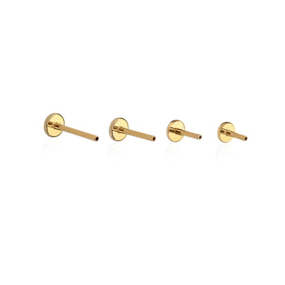 Flat Back Earring Back (Multiple Lengths)