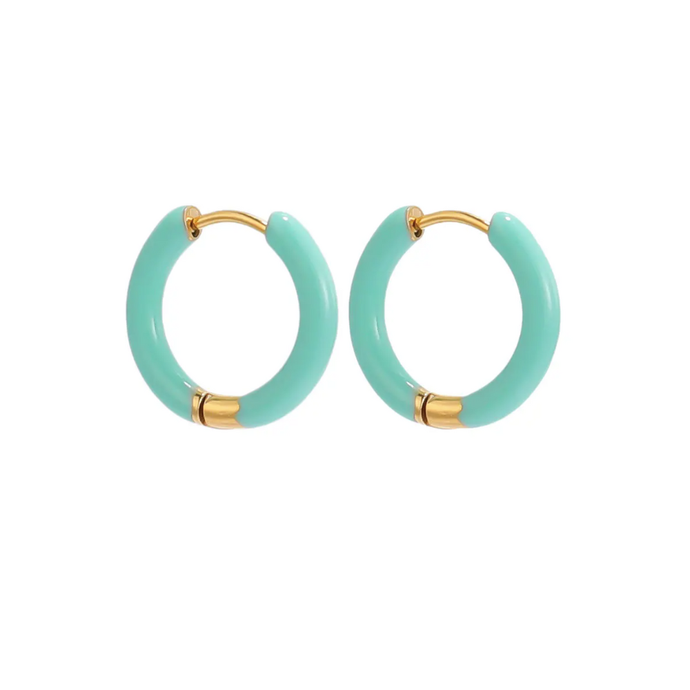 Enamel Hoops