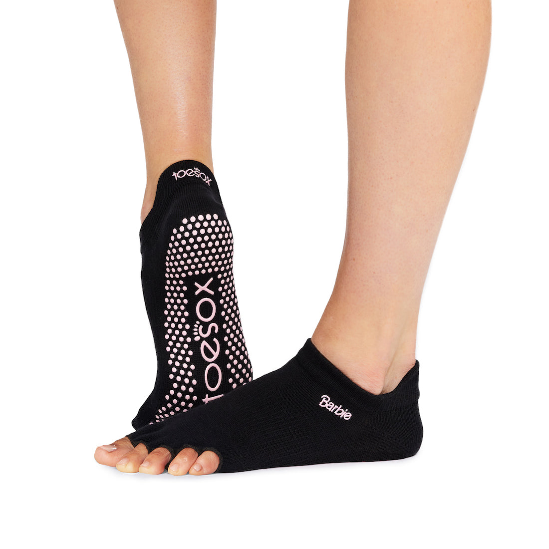 Barbie Half Toe Low Rise Grip Socks