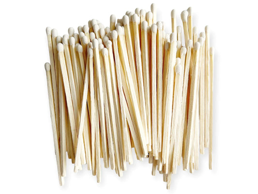 Four inch Match Refills for Glass Match Cloche (100 Matches)