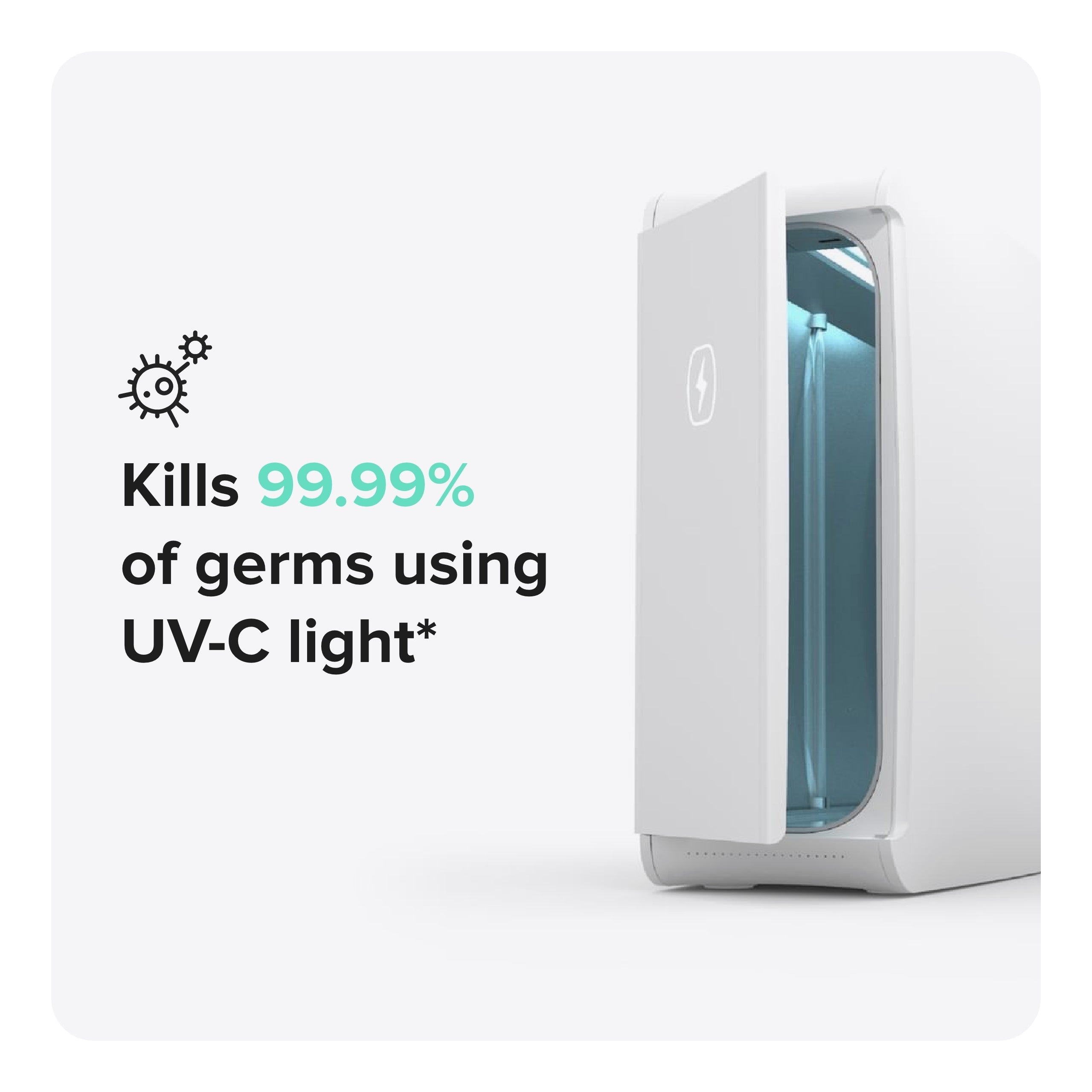 HomeSoap Large Capacity UV Sanitizing Box