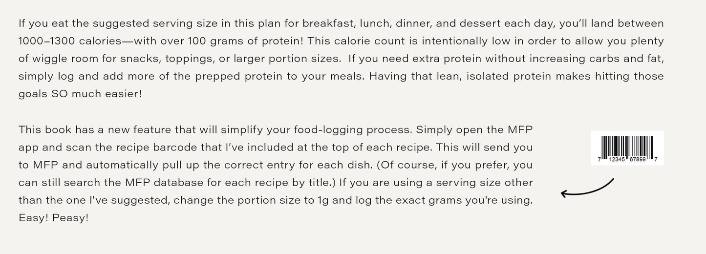 PLANNED- Macro-counting made deliciously easy (Hardcopy + Free Digital Download)