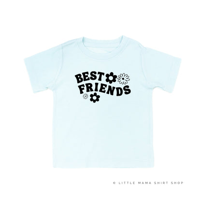 BEST FRIENDS (Flowers) - Short Sleeve Child Shirt