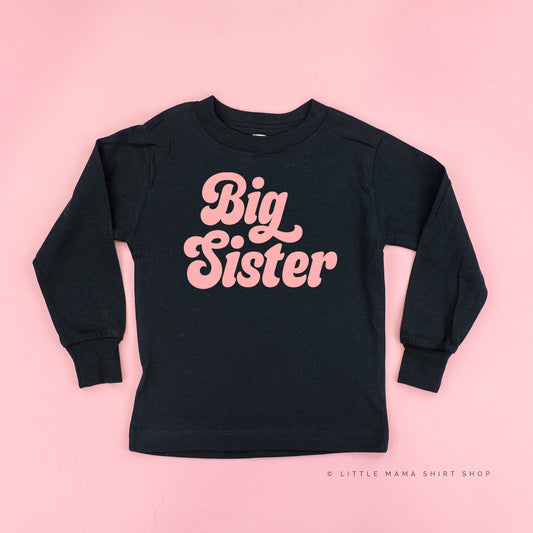 Big Sister (Retro) - Long Sleeve Child Shirt