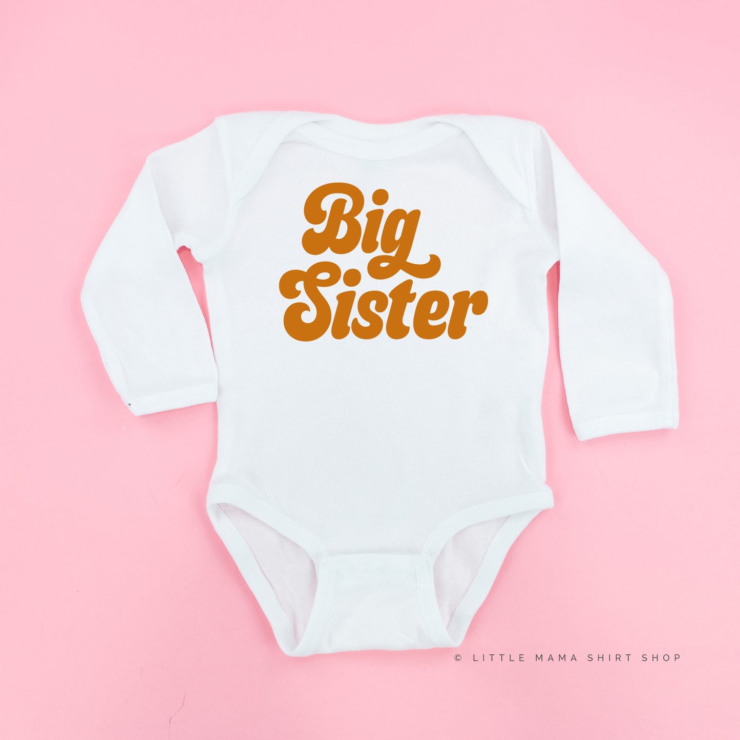 Big Sister (Retro) - Long Sleeve Child Shirt