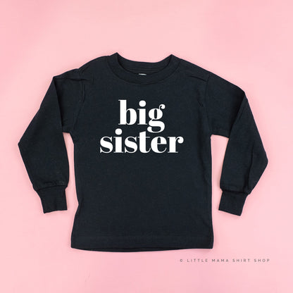 Big Sister - Original - Long Sleeve Child Shirt