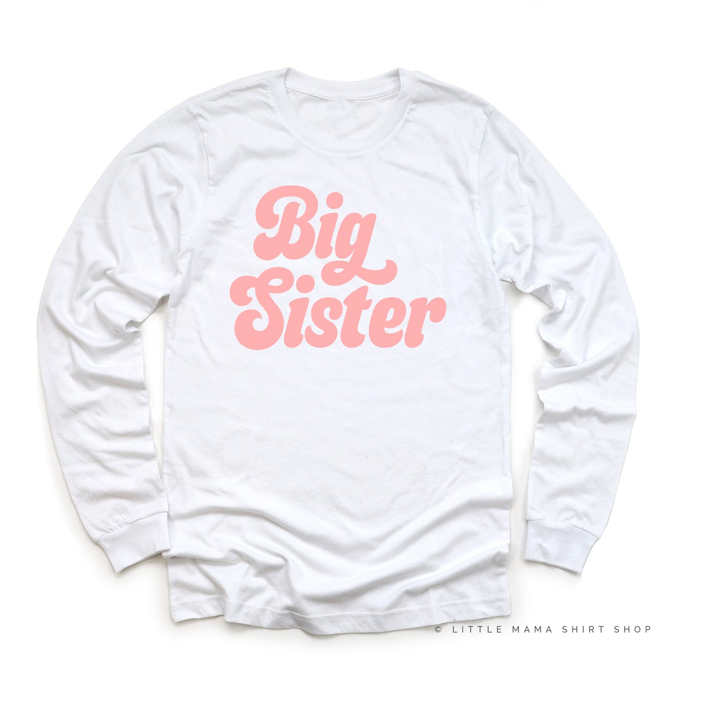 Big Sister (Retro) - Long Sleeve Child Shirt