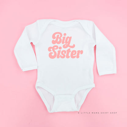 Big Sister (Retro) - Long Sleeve Child Shirt