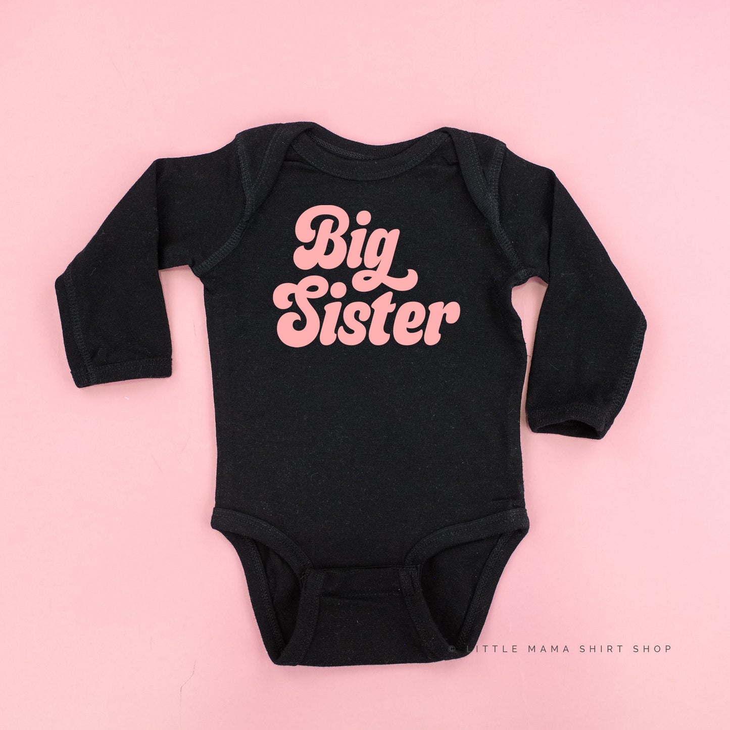 Big Sister (Retro) - Long Sleeve Child Shirt