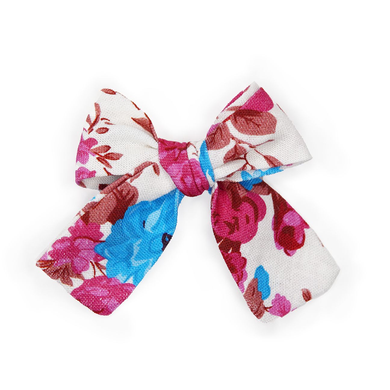 Encinitas Floral Petite Hair Bow for Girls