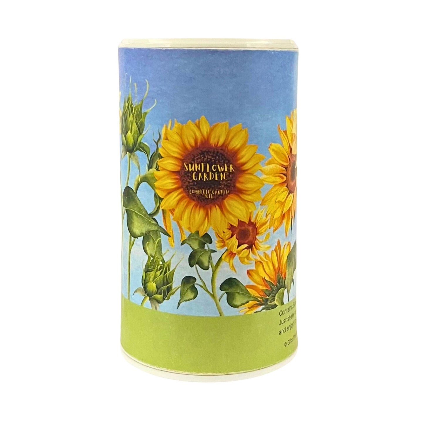 Sunflower Garden Shaker Can