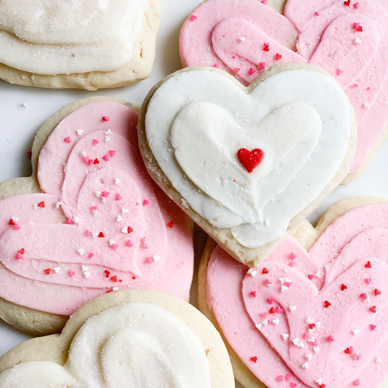 JUMBO HEART SUGAR COOKIES