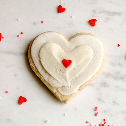 JUMBO HEART SUGAR COOKIES