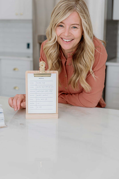 Weekly Menu Stand