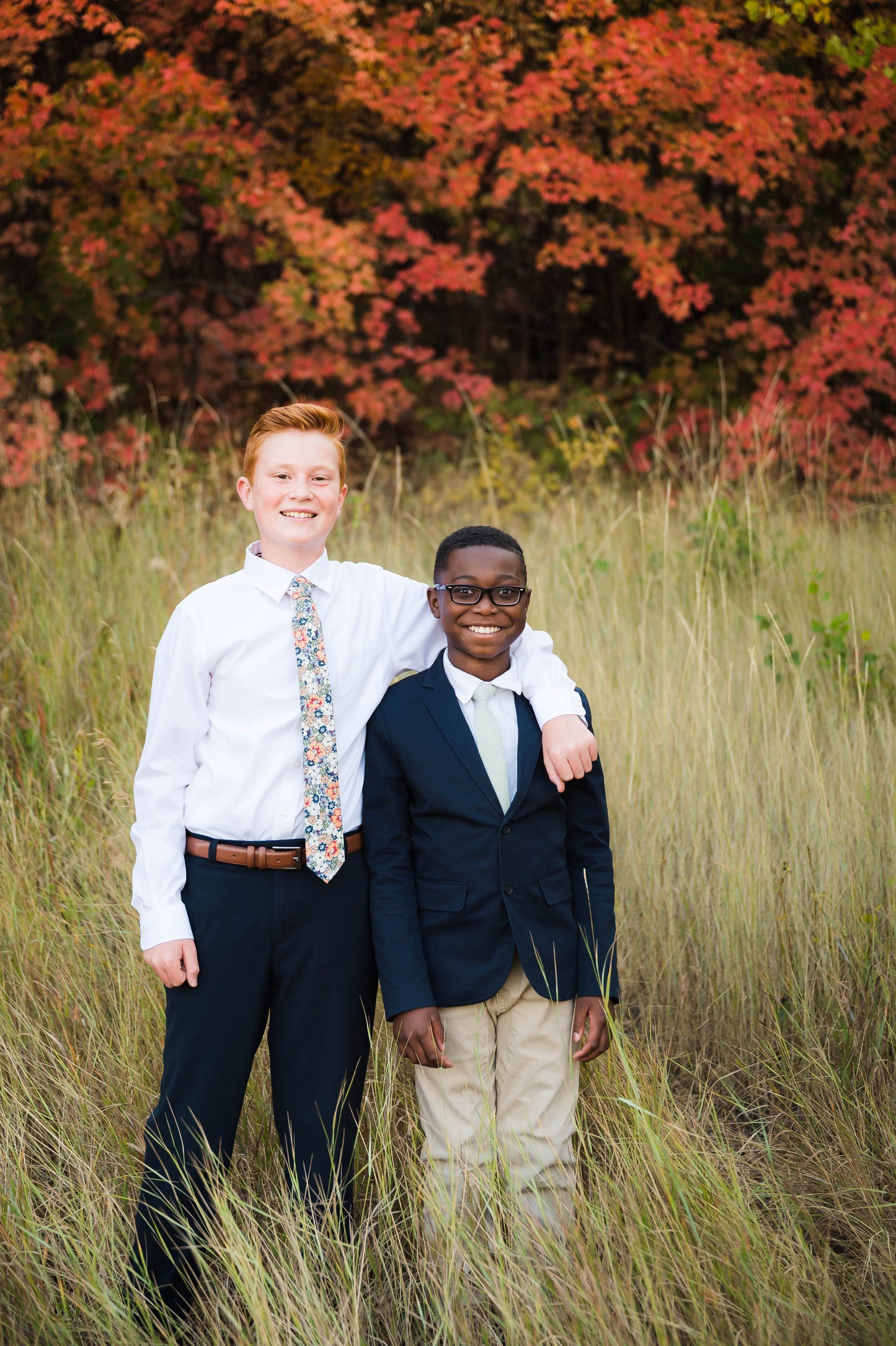 Sea Foam Boys Tie