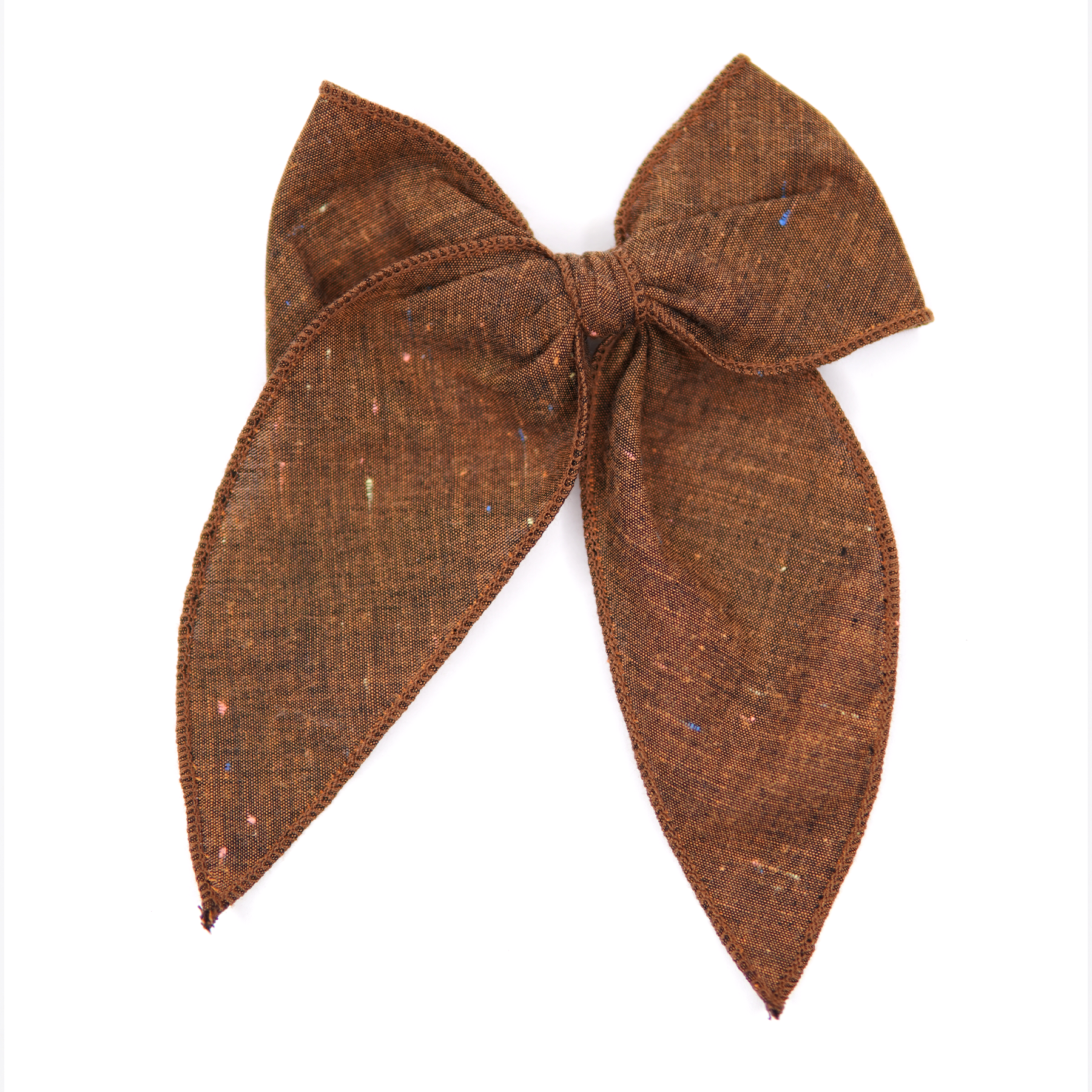 Lucky Penny Hair Bow for Girls - Large