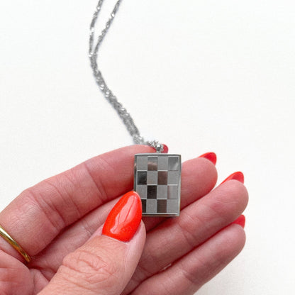 Checker Necklace