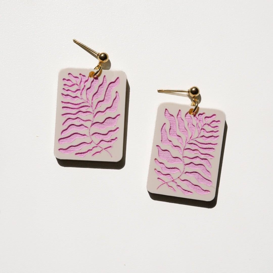 Matisse Leaf Earrings