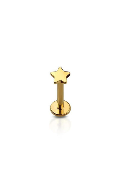 Star Flat Back Stud