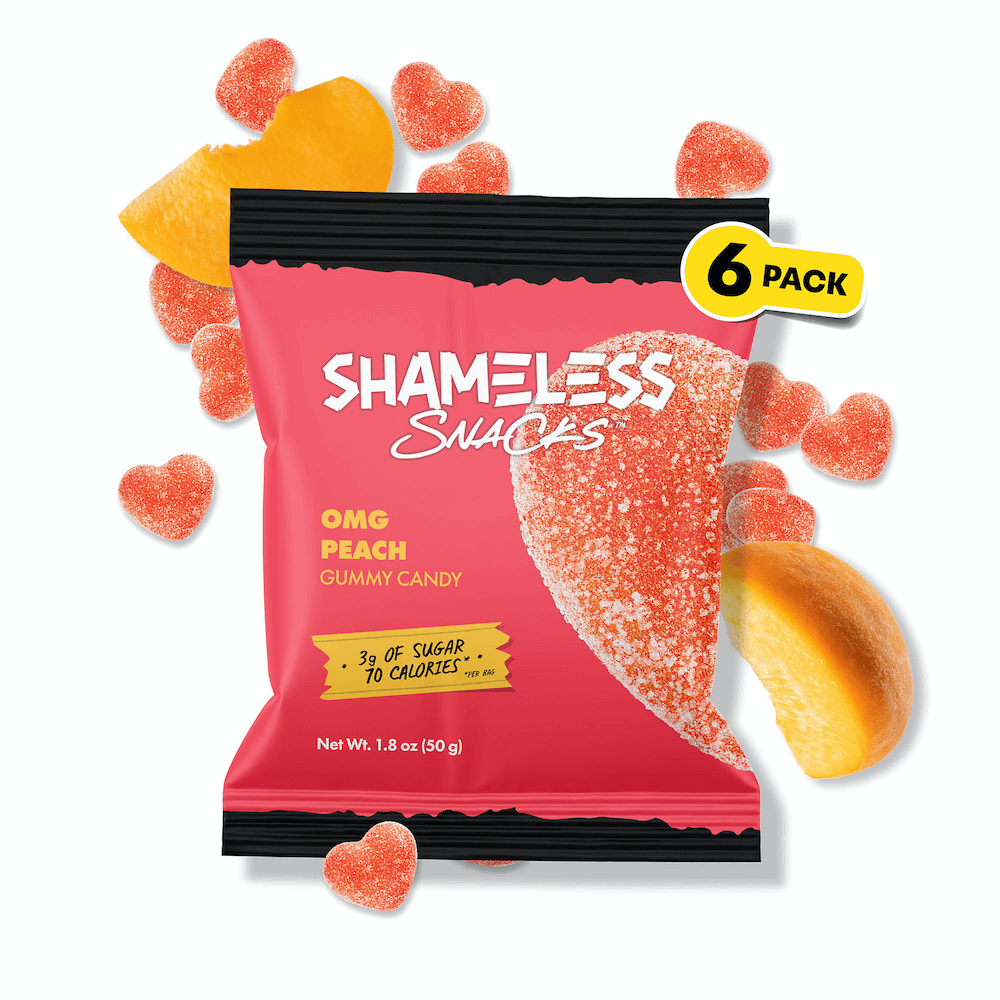 OMG Sour Peach Gummies