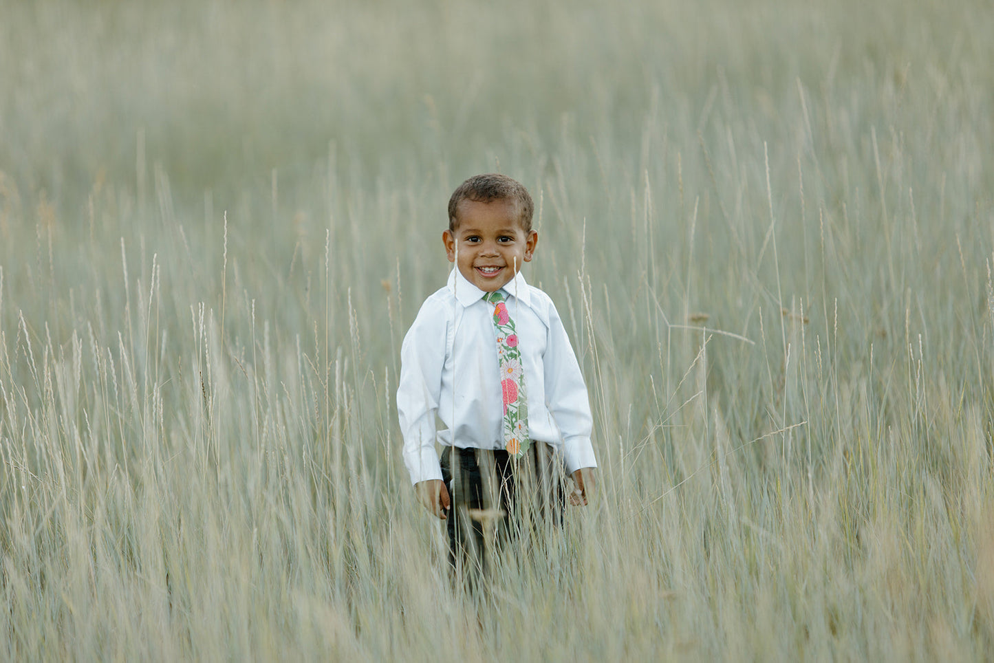 Retro Floral -  Boys Tie