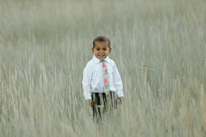 Retro Floral -  Boys Tie