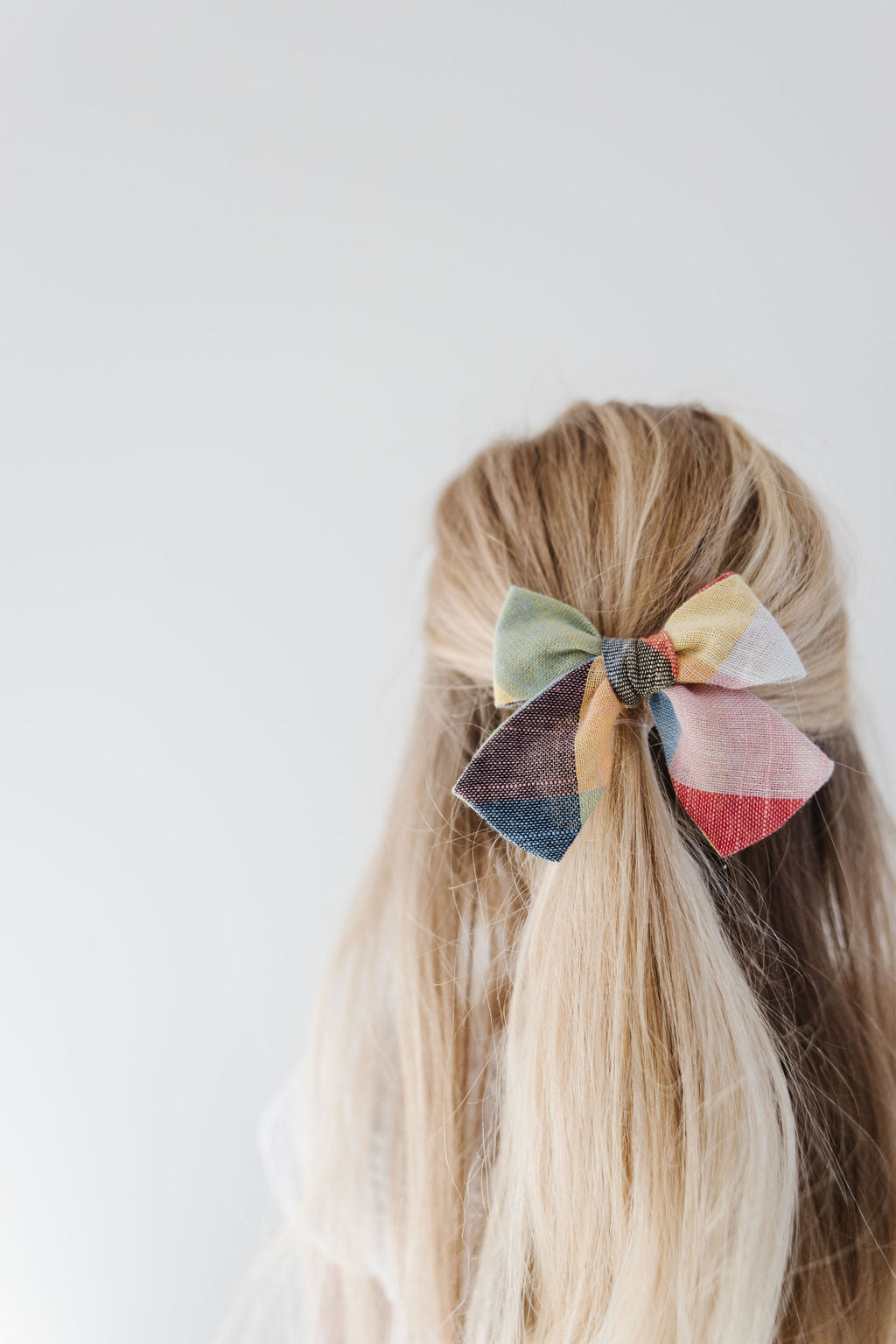 Rubik Cube Petite Hair Bow for Girls