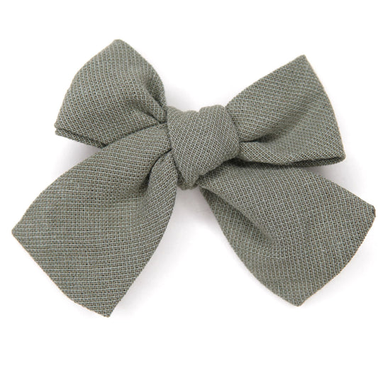 Spanish Moss Petite Hair Bow for Girls