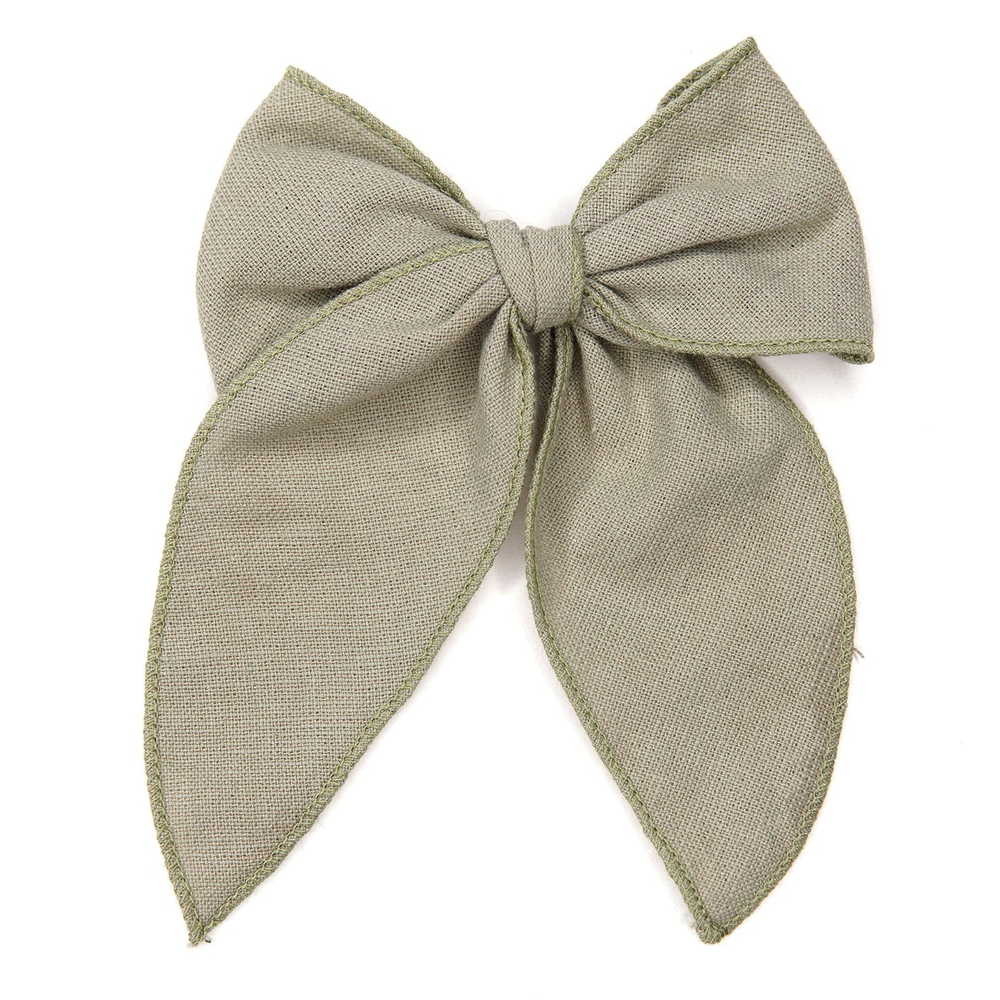 Sage Darling Hair Bow for Girls