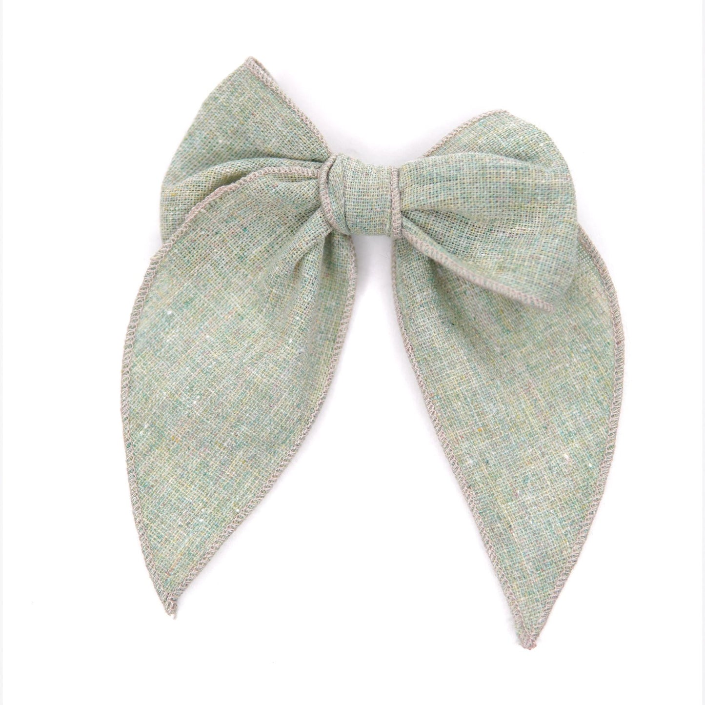 Sea Foam Green Darling Hair Bow for Girls