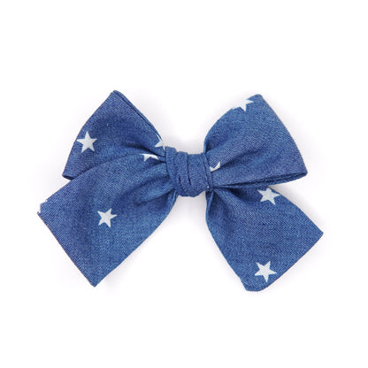 Star Spangler Petite Hair Bow for Girls