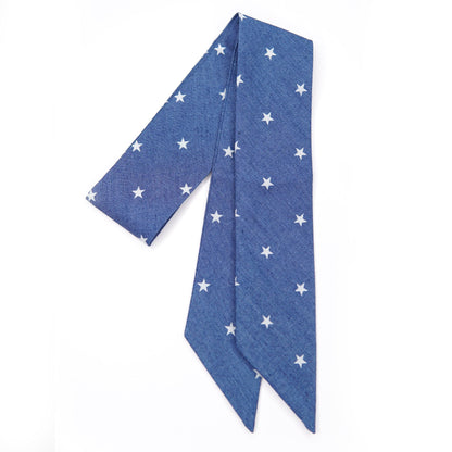 Star Spangler Hair Sash for Girls & Women - Neck scarf & Hair wrap