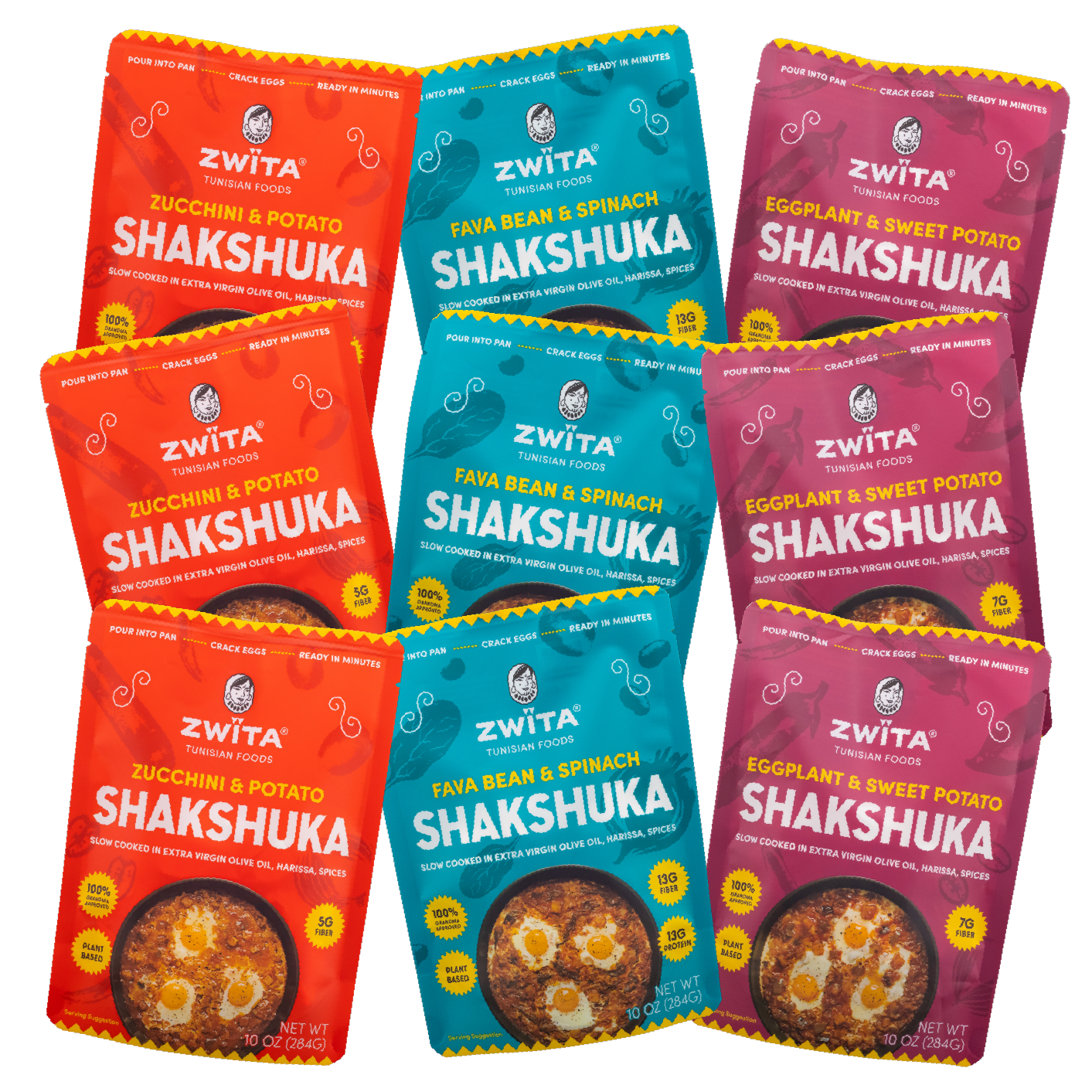 Shakshuka Variety 9-pack