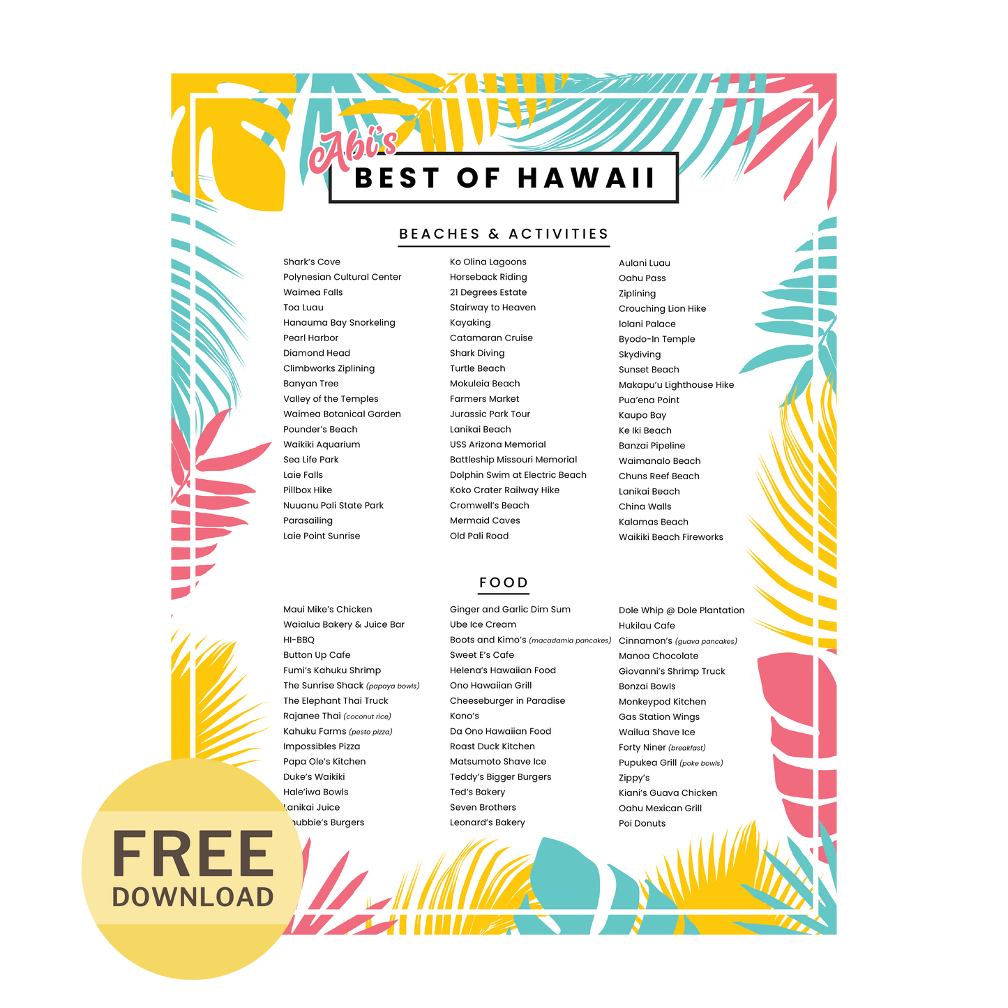 Best of Hawaii