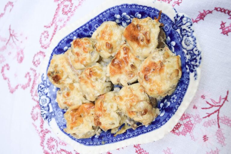 Christmas Stuffed Mushrooms
