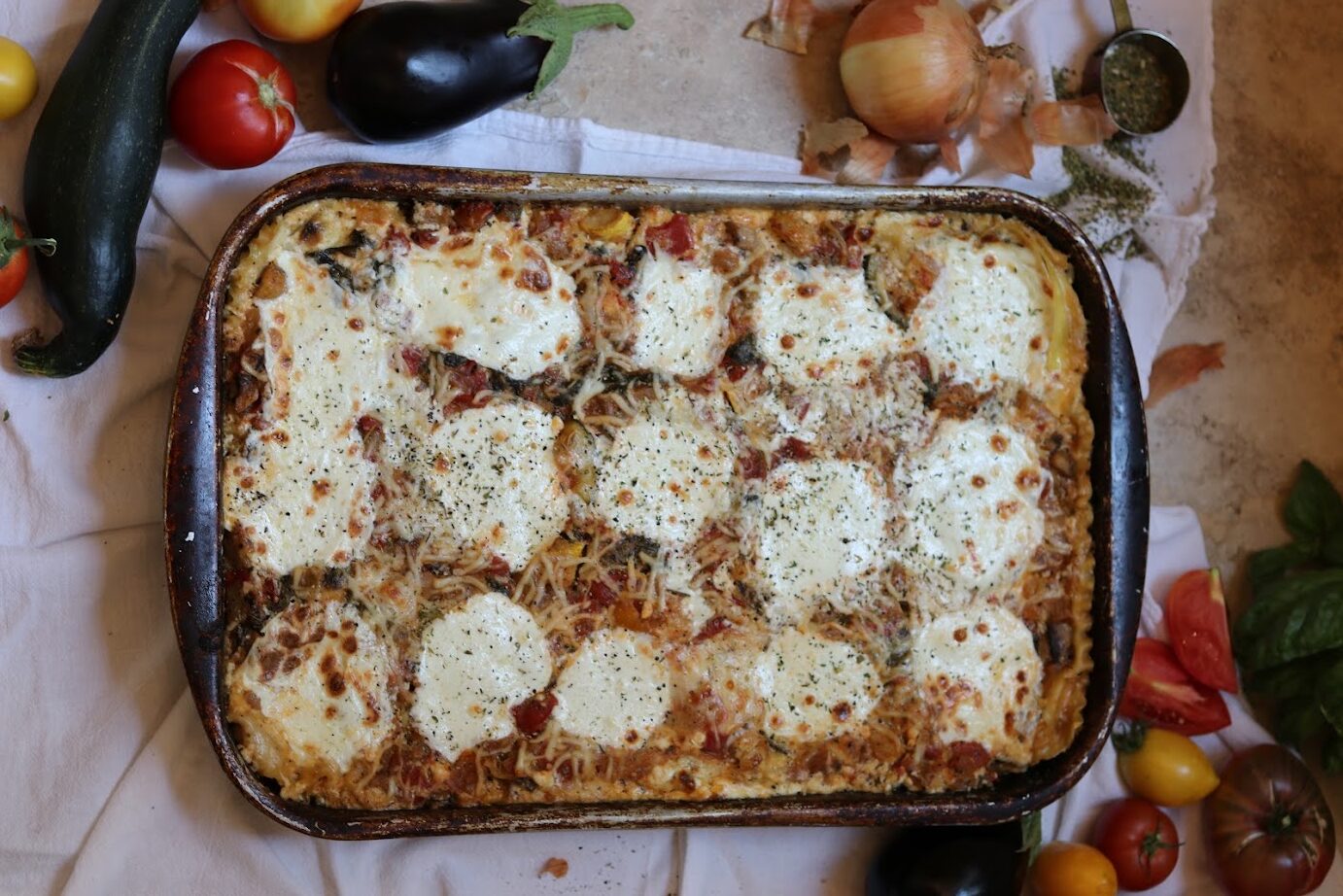 Abi's Vegetarian Lasagna
